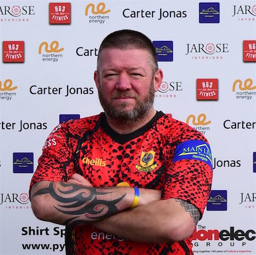 Harrogate Pythons RUFC Club Captain 2020/2021. 2nd XV Captain 2017/2018