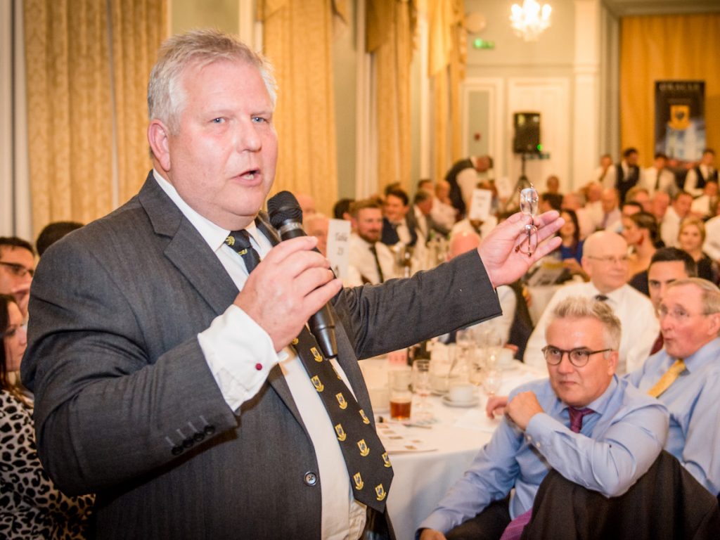 Harrogate Pythons RUFC Chairman Julian Tatlow Annual Dinner